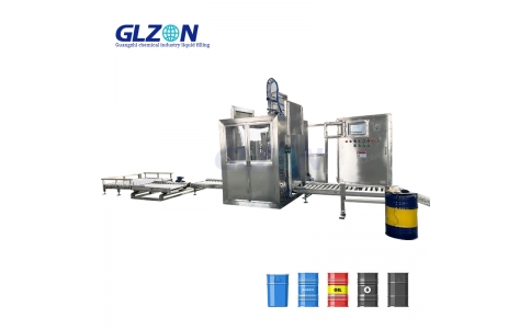 Auto Weighing Liquid Surface Diluent Drum Filler for 200L